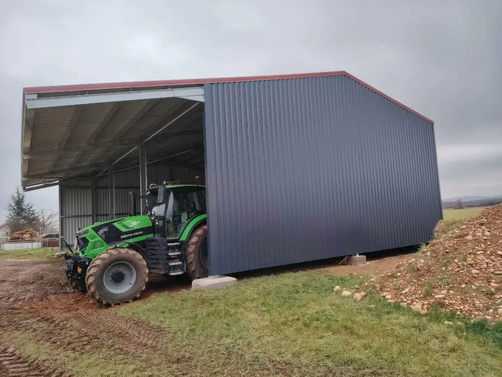 Montage de bâtiments agricoles à Saint-Siméon-de-Bressieux (3)