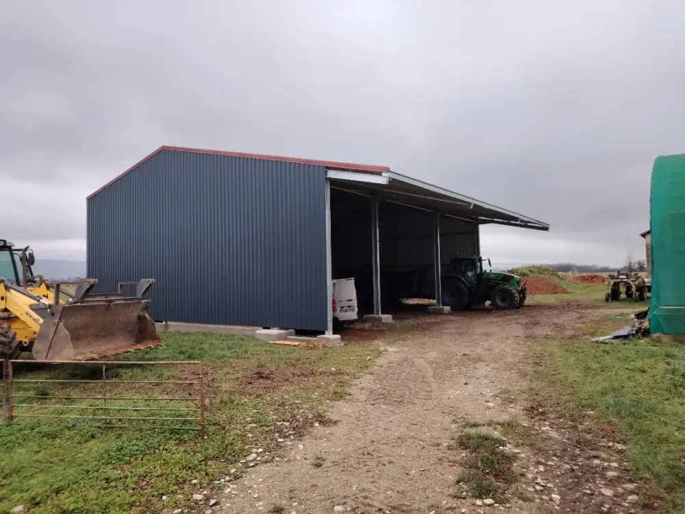 Montage de bâtiments agricoles à Saint-Siméon-de-Bressieux (5)